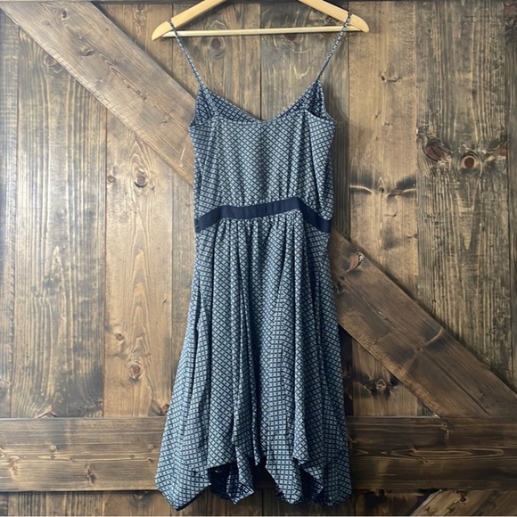 NWOT Authentic DEREK LAM Silk Floral Designed Mini Dress - Picture 3 of 6